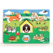 Melissa & Doug Pets Peg Puzzle