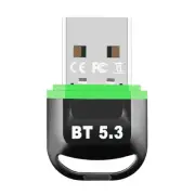 USB Bluetooth 5.3 Adapter Transmitter Audio Receiver Drive for PC Laptop2408