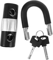 Generic Motorcycle Anti-Theft U Lock Heavy Duty Bike Lock Disc Brake Lock Reusable Bike Lock Multi-Function U Lock Cycle Lock Bike U Shaped Lock
