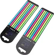 Operitacx 2Pcs Portable Highlight Strips Versatile Page Markers for Home Office Study Eye Catching Learning Accessory Practical Friends Family
