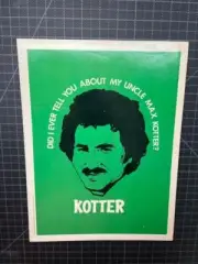 Vintage 1970's WELCOME BACK KOTTER PORTFOLIO Meade Gabe Kaplan Old Stock nos !