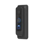 Ubiquiti G4 Doorbell Pro PoE Gang Box Mount, Black,Secure, Flat/ 25\u00B0 Angled Wedge Angled Mounting Plate, Compatible NHU-UVC-G4-DBELL-POE