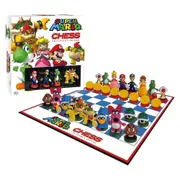 the Op Super Mario Chess Collectors Edition Tabletop Party Board Game