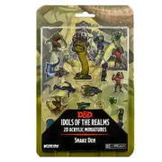 [WizKids Games] D&D Idols of the Realms Snake Den 2D Acrylic Miniature Set