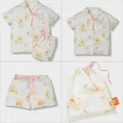 Peter Alexander Girls Jnr Disney Winnie The Pooh PJ Set Various Sizes NWT