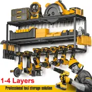 Power Tool Organizer Heavy Duty Multi Layers Storage Rack Floating Tool Shelf