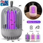 LED Electric UV Mosquito Killer Lamp Fly Bug Insect Repellent Zapper Trap +Light