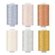 All Purpose Thread Polyester 400 Yards () 6 Light Colors