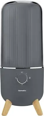 Top-Fill Platinum Humidifier with Cool Mist & Night-Light for Relaxing Spaces