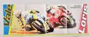 Poster Valentino Rossi Yamaha M1 - Loris Capirossi Mugello 2006 Motosprint