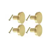 4-20X Kitchen Knobs Cabinet Pulls Handles Cupboard Drawer Door Furniture Brass