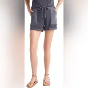 NWOT Splendid Towel Terry Shorts in Ash Navy, Size XL