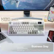 Wireless Hot-Swappable Mechanical Keyboard Bluetooth/2.4g with Display Screen US