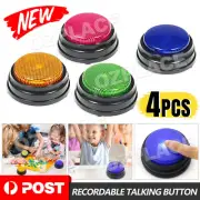 Pet Starter Recordable Dog Button Talking Speaking Buttons Dog Training Fast