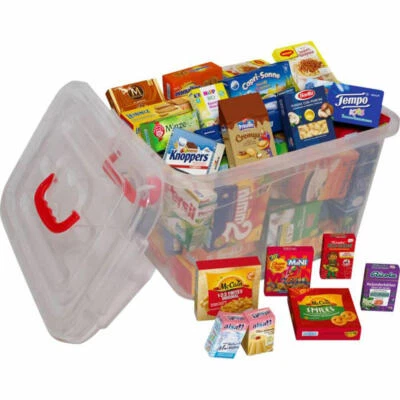 Chr. Tanner store starter box with 50 foods store accessories toys