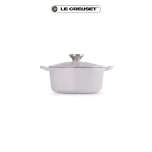 【Le Creuset】琺瑯鑄鐵鍋圓鍋18cm(辣椒紅/海岸藍/薰衣草/水霧白)