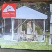 7-Person 2-in-1 Screen House Connect Tent with 2 Doors, Canopy Sold Separately