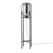 Miller Glass Floor Lamp 143cm
