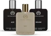 The Man Company Men Daily Delight Perfume Gift Set - 50Ml*3 | Luxury Long-Lasting Floral Fragrance | Premium Body Spray - Set Of 3