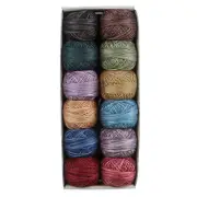 Valdani Variegated Pearl Cotton Ball Size 8 73yd Scrap Basket