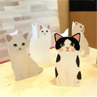在飛比找ETMall東森購物網優惠-創意可愛貓咪貓星人3D立體賀卡圣誕節新年賀卡祝福節日卡片帶信