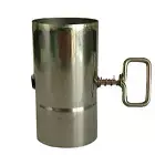 Outdoor Stove Pipe Adjustable Chimney Pipe Stainless Steel Straight Chimney