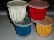 [Tupperware] Primary Color Jel-ette Set of 4