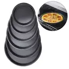 5-10 Inch, Non-Stick Pizza Trays, Steel Baking Tool, Pizza Pan Oven Tool