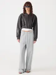 Fleece Stripe Detail Trackpant
