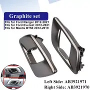 For Ford Ranger 2012-2021 Mazda BT50 2012-2019 2pcs Black Car Inner Door Handle
