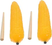 HONMEET 2 Sets Sandbox Musical Instruments Drum Tambourine Fruit Music Shaker Cricket Noise Maker Musical Music Musical for Musical Shaker Yellow