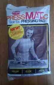 Vtg Magla Ironing Press MATic Table Top Pressing Pad Double-Coated Teflon NEW