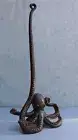 Cast Iron Nautical Cthulhu Deep Sea Kraken Octopus Kitchen Paper Towel Holder