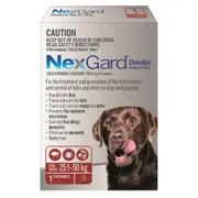 Nexgard Red 25-50kg Extra Large Dogs 1 pack (1 month)