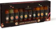 Hot Sauce Gift Set - Chilli Gifts for Men and Women 10 Chilli Hot Sauce Food Col