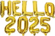 Ciieeo 1 Set 2025 Balloon Congrats Grad Balloon Happy New Years Party Balloons New Years Eve Party Decoration 2025 Prom 2025 Sign Foil Letter Balloon 2025 Grad Balloons Aluminum Film