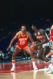 John Lucas Houston Rockets guards Larry Wright Washington Bullets - Old Photo