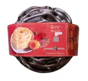 NEW Nordic Ware Platinum Collection 10 cup Rose Bundt Pan Heavy Cast Aluminum