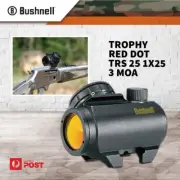 Bushnell Trophy Trs 1 X 25mm Red Dot Sight Rifle Scope 3 Moa W Mount 731303