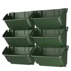 Plastic Planter Container Flower Pot For Healthy Plant Growth Balcony Gardening