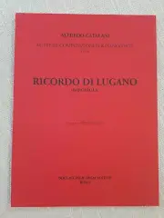 Alfredo Catalani Ricordo Di Lugano Memory Of Lugano Barcarola Boccaccini & Spada