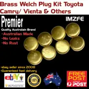 Brass Welch Plug Kit Brass Expansion Welsh plugs Fits Toyota 1MZFE 1MZ-FE