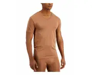 ALFATECH BY ALFANI Intimates Brown Air Mesh Quick-dry Base Layer Underwear L