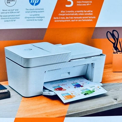 HP DeskJet 4155e All-in-One Wireless Color Printer With 3 Months Instant Ink Tri