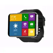 TICWRIS MAX 2.86 Inch HD Screen Smart Watch 3G+32G 4G-LTE 2880mAh Battery Capacity 8MP Camera GPS Watch Phone Silver