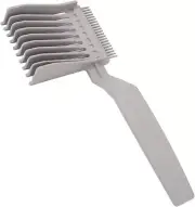 Fade Combs, Professional Barber Cutting Comb, Curved Positioning Comb for Men...