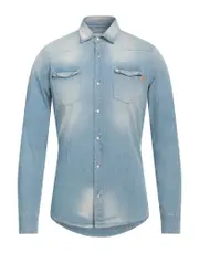 [DANIELE ALESSANDRINI] DANIELE ALESSANDRINI Denim shirts - Item 10599061