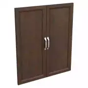 ClosetMaid Style+ Closet Door Kit 24.6" x 0.7" x 30.12" Wood Chocolate Brown