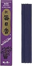 Nippon Kodo Morning Star Musk Japanese Incense Sticks - 50 Sticks Plus Ceramic Holder