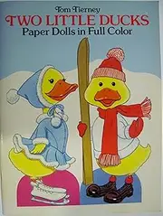 Two Little Ducks Paper Dolls in Full Colour
